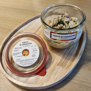 Risotto de coquillettes au jambon x6