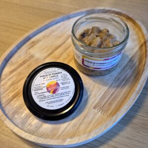 Poêlée de pomme à la vanille & noisettes grillées x11