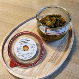 Recette végétarienne - Dahl de légumes à l'indienne, lentille corail & curry x6