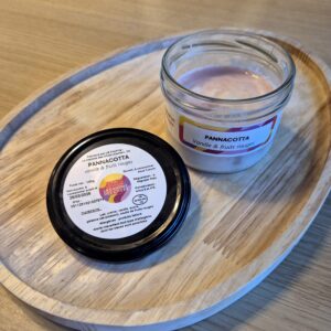 Pannacotta vanille & fruits rouges x11