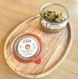 Filet de colin soja-gingembre, quinoa & chou chinois x6