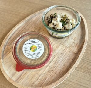 Taboulé de quinoa aux herbes & feta x12