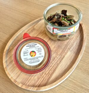 Fondant de porc aux 4 fromages & pommes de terre grenailles x6